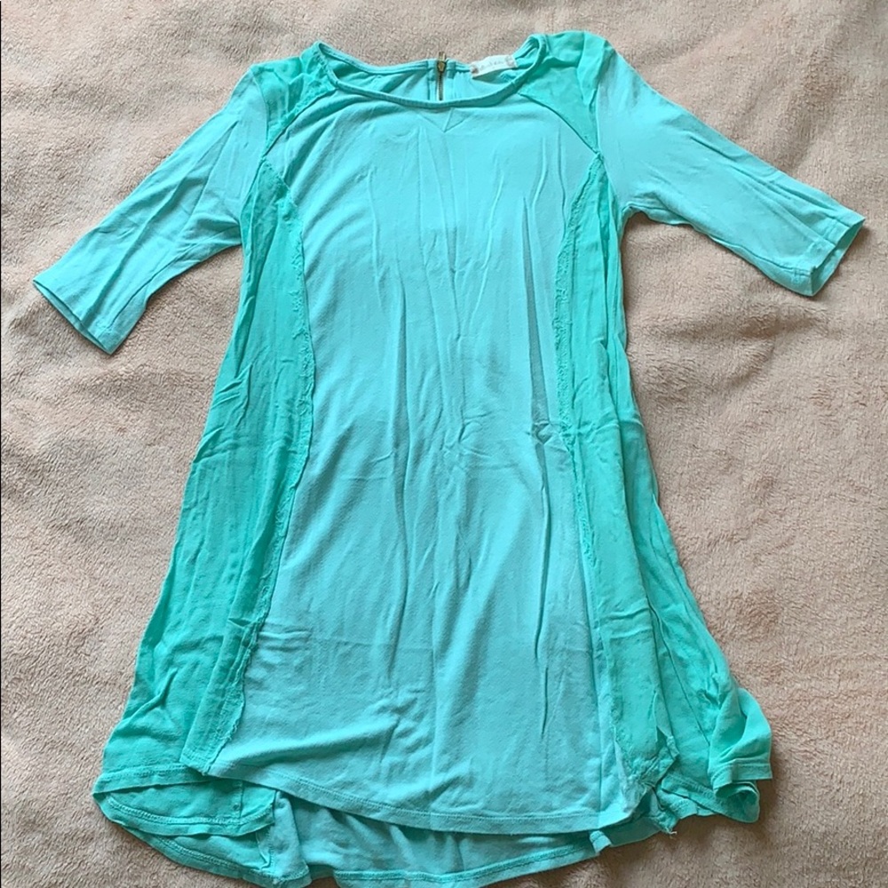 Altar’d state bright teal dress